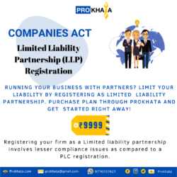 Limited Liability Partnership (LLP) Registration COMPANIES ACT