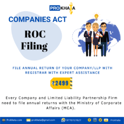 ROC Filing COMPANIES ACT