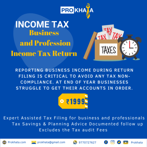 BUSINESS AND PROFESSION INCOME TAX RETURN