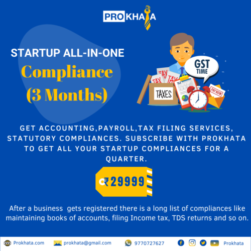 Startup All-in-One Compliance (3 Months)