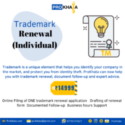 Trademark Renewal (Company)