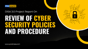 Review of Cyber Security Policies and Procedures Disa ICAI Project Report ISA 3.0