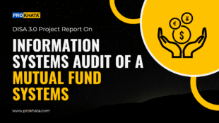 Project Report on Information Systems audit of a Mutual Fund Systems