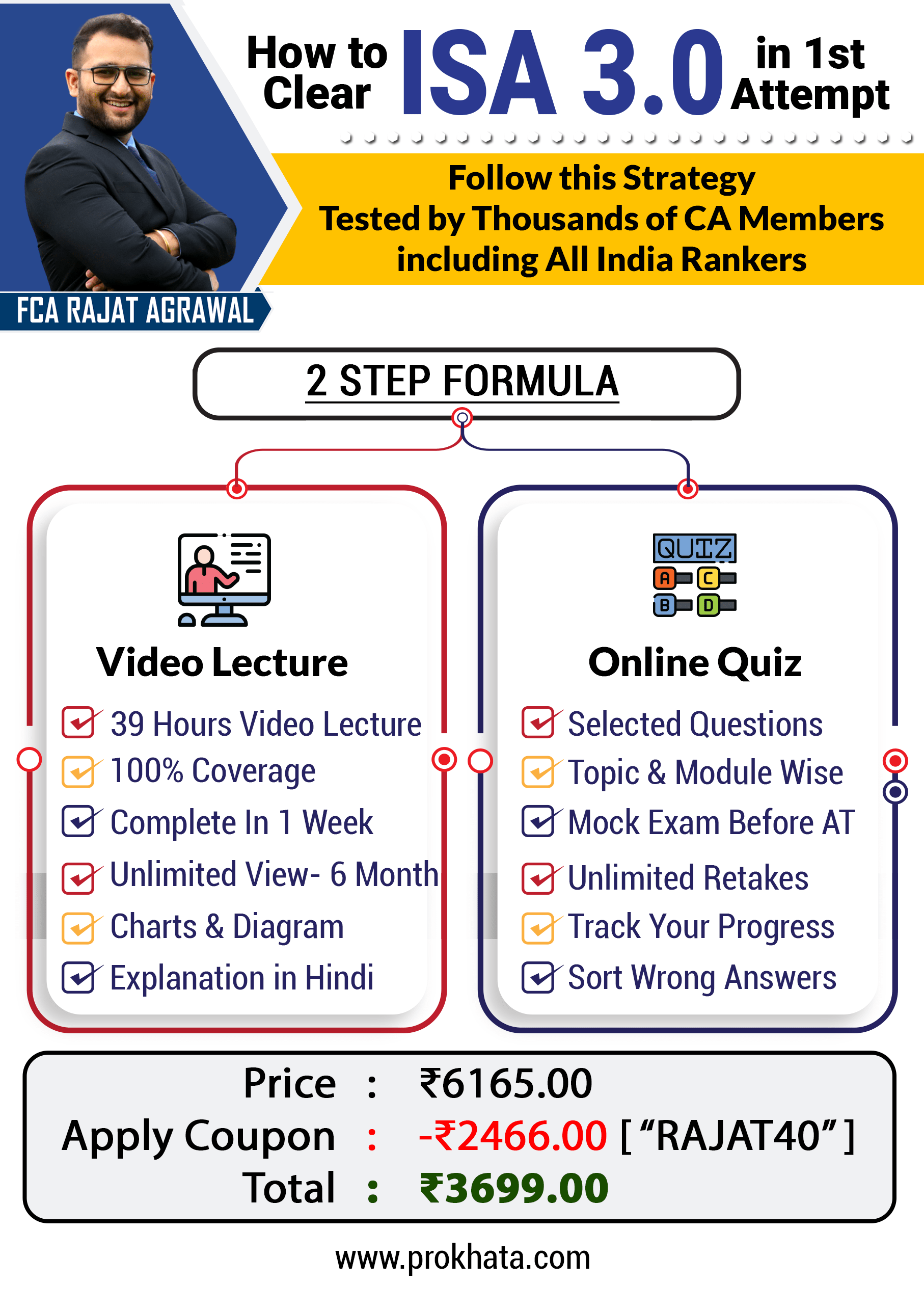 Information Systems Audit (ISA 3.0) – Video Lectures & Question Bank